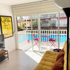 Apartamento en la Playa con WiFi rápido, piscina y SmartTV