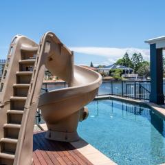 Parrearra Paradise On The Water With Water Slide