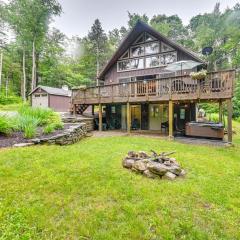 Pet-Friendly Tolland Cabin with Private Hot Tub!