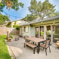 Pet-Friendly Austin Home with Private Yard!