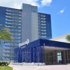 Aqualand Resort Apto 2 quartos Frente Mar ate 6 pessoas