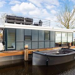 Unique Houseboat on and around the Sneekermeer