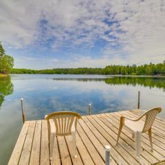 Lakefront Cabin with Dock, Grill, 8 Mi to Munising!