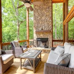 Morganton Cabin with Mountain View and Game Room!