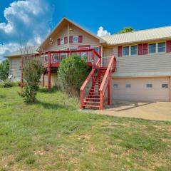Spacious Yellville Retreat with Deck and Balcony