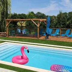 Gîte La Terrasse du Loir à 2km du Zoo de la Flèche