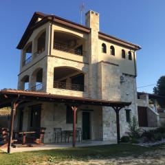 Stone-built houses in Halkidiki