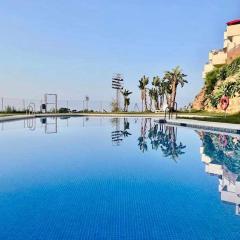 Ático con vistas al mar y en Nerja