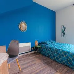 Coeur de ville #B1 - Chambre privée dans logement partagée - Proche commerces et transports