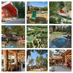 Forest Lodge Camping Menina