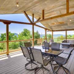 New Albin Vacation Rental with Fire Pit and Views!