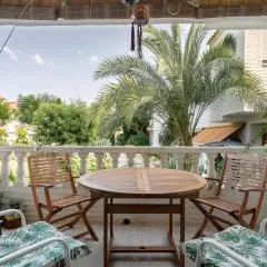 Casa en la playa con piscinas A