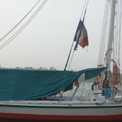 Felucca, lateen sailing boat , to discover the Nile