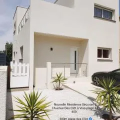 La Villa Yucca Vias Plage - 300m plage et centre