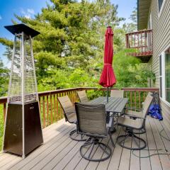 Lakefront Outing Vacation Rental with Private Dock!