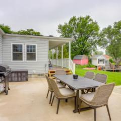Port Clinton Vacation Rental with Boat Dock and Grill!