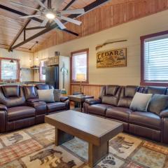 Lakefront Bull Shoals Cabin Rental Pets Welcome!