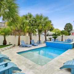 Paradise Palms With Jetted Pool And Private Beach