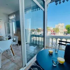 Terrasse du Port -Appartement 2 chambres avec vue sur le canal