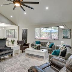 11 Mi to Six Flags! Poolside Oasis in Bedford