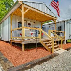 Studio Cabin in Norfork about Half-Mi to White River!