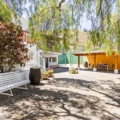 Casa con jardin para familias y grupos