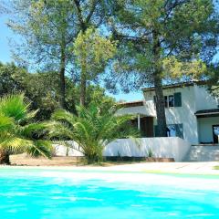 Villa de 6 chambres avec piscine privee jardin clos et wifi a Saint Bauzille de Montmel