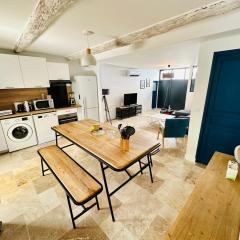 Maison de ville avec jardin