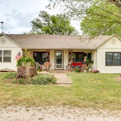 Quiet Countryside Weaubleau Home with Patio and Grill!