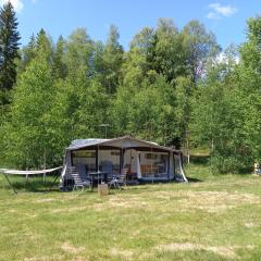 Husvagn Öggestorp på Solberg Hults Camping