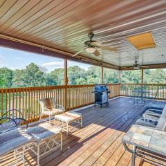 Magical Pineville Oasis Gas Grill and Scenic Deck!