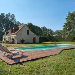 L'Aupinouse Chambre double ( ou triple ) Bouton d'Or avec salle d'eau privative