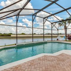 4 bedrooms pool home with water view and short drive from Disney