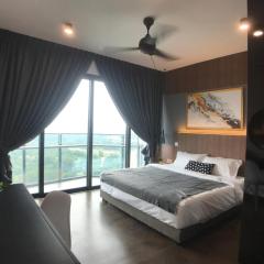 Almas Suites Puteri Harbour / Nusajaya JB 5 min to Legoaland Homespace Cozy room near 2nd link