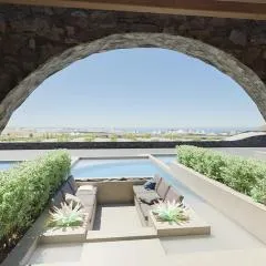 Amazing Santorini Villa 1 Bedroom Villa Euphoria Private Pool Beautiful Sea Views Finikia