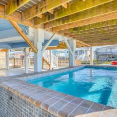 Waterfront North Myrtle Beach Home with Pool and Deck