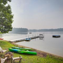 Lakefront Sister Lakes Vacation Rental with Dock!