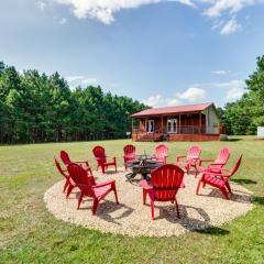 Cozy Summit Cabin with Hiking Trails and Fishing Pond!