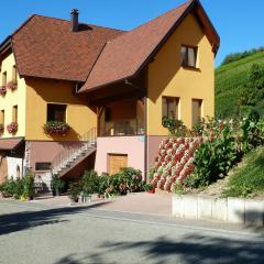 Appartement cosy à Bernardvillé 60 m² avec jardin vue montagne