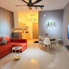 1 Dream Home @ Tiara Imperio Studio 舒适和最特别让您体验阳台风景