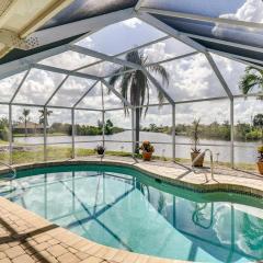 Waterfront Cape Coral Home with Lanai and Private Pool