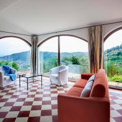 Natursteinvilla mit Meerblick , 2km über dem Meer-Cilentissimo