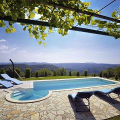 Spacious Villa with Pool and Parking in Lupoglav