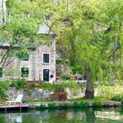 Pieds dans l'eau Private Wellness Bordure de Meuse