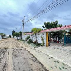 Casa vacacional #2 con vista al mar y piscina con 3 dormitorios , General Villamil Playas-Ecuador