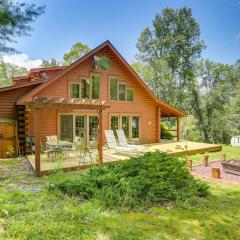 Milanville Cabin with Fire Pit, 1 Mi to River!