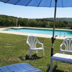 Spacious and beautifully situated gite with large pool and lots of privacy