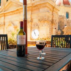 A pretty apartment in a Gozo village square