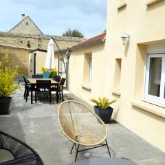 La Bénitienne, maison en pierres avec terrasse