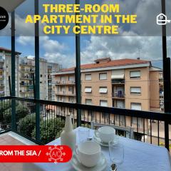 [50 metri dal Mare] Trilocale in Centro con A/C